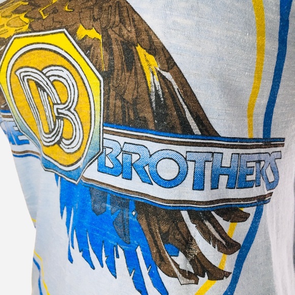 Authentic 1970’s vintage Doobie brothers T-shirt - Picture 10 of 12